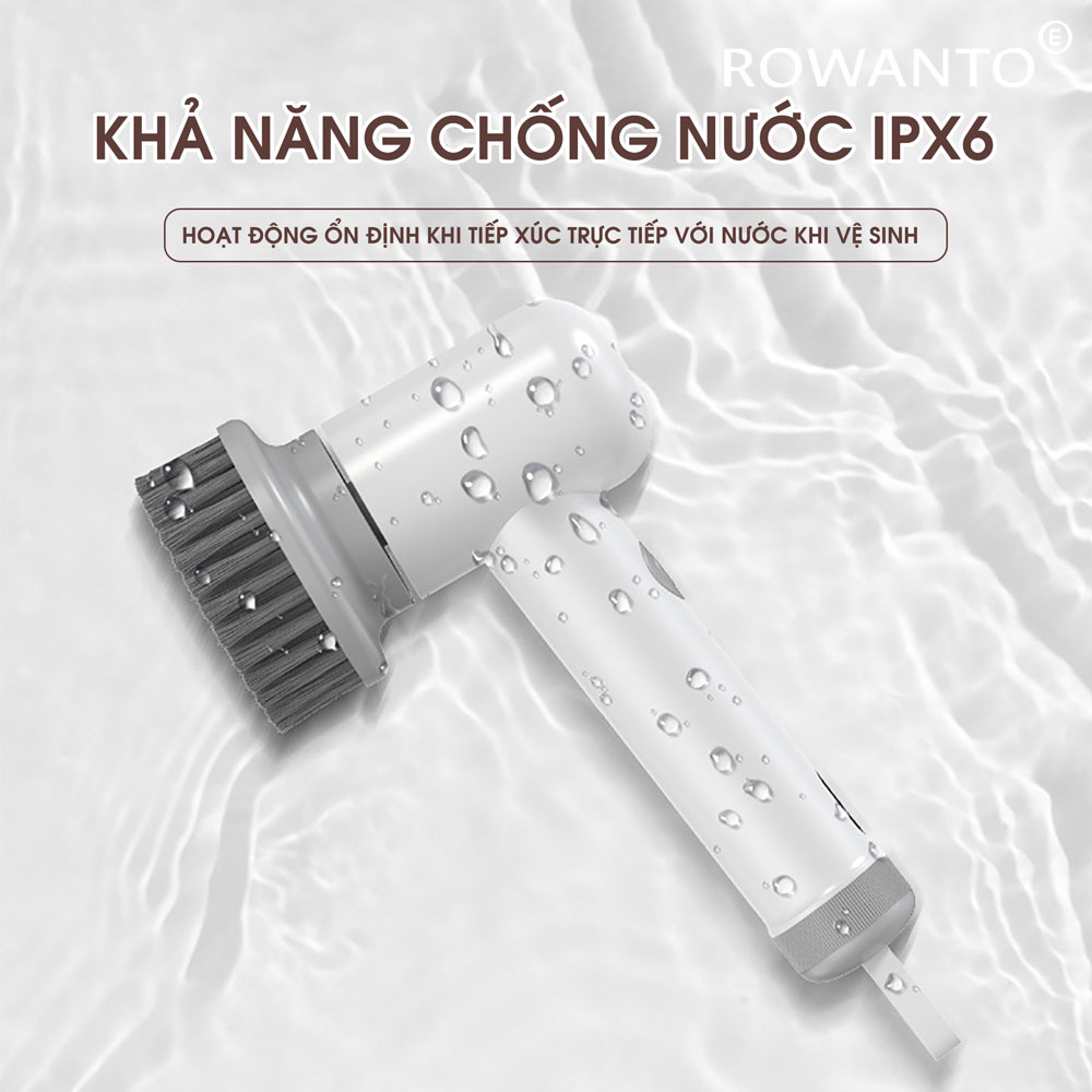 Khả năng chống nước máy vệ sinh nhà cầm tay Rowanto Q02