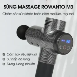 Máy massage cầm tay Rowanto MS3 Ultra