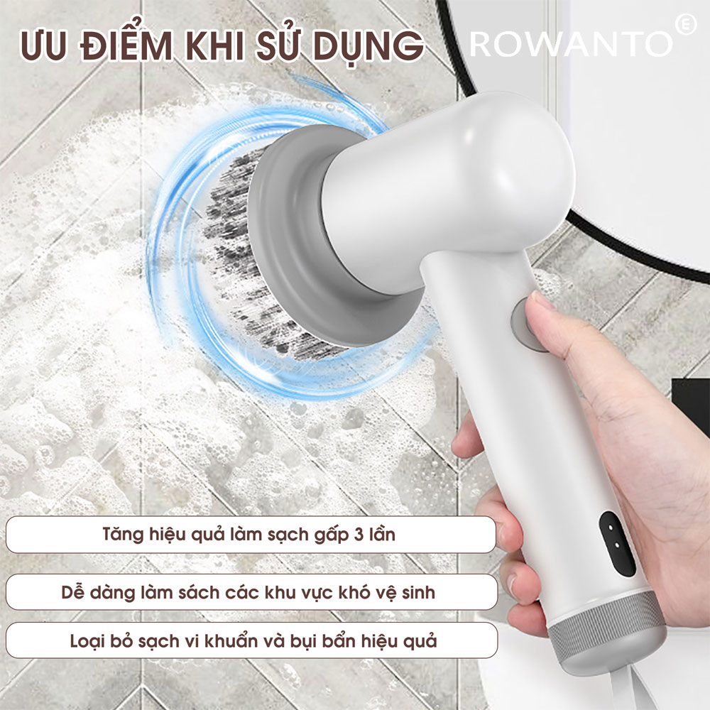 Ưu điểm máy vệ sinh nhà cầm tay Rowanto Q02