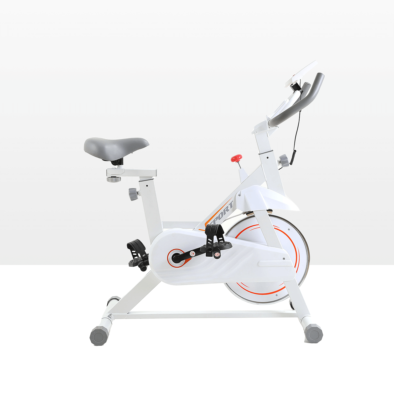 Xe đạp tập Rowanto Fast RB 01, thiết kế thể thao, khung thép chịu lực giúp luyện tập hiệu quả và cải thiện sức khỏe tại nhà