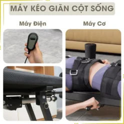 Liệu pháp kéo giãn cột sống an toàn tại nhà với máy kéo giãn D12 Pro