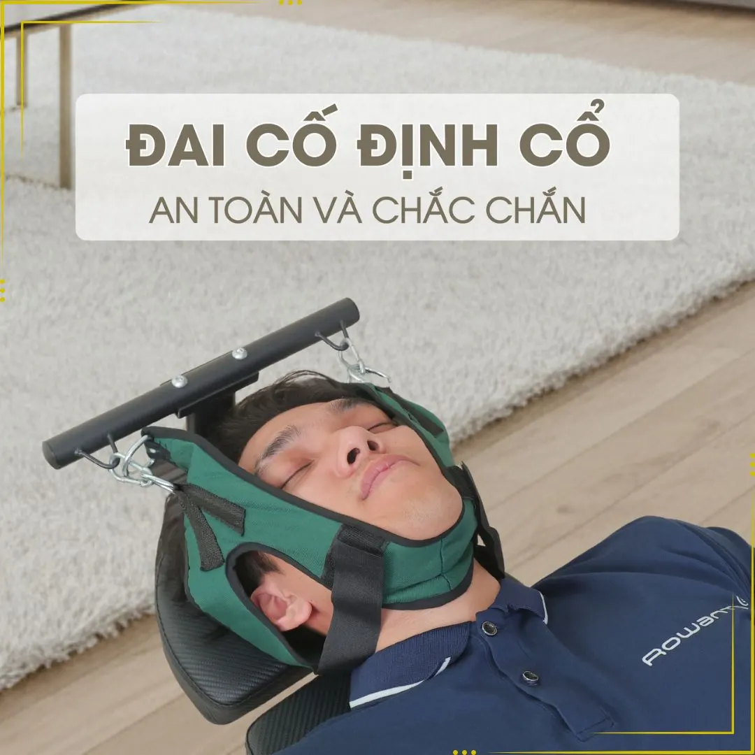 Máy kéo giãn Rowanto D12 Pro hỗ trợ điều trị thoát vị đĩa đệm