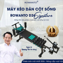 Đặc điểm nổi bật máy kéo giãn cột sống Rowanto D26 Signature