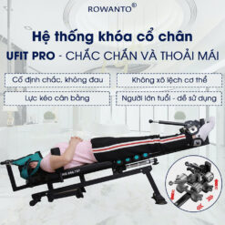ưu điểm của máy kéo giãn cột sống Rowanto D26 Signature