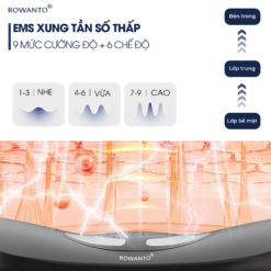 EMS 9 cấp độ - Hỗ trợ cơ lưng vận động nhẹ nhàng hơn khi nghỉ ngơi