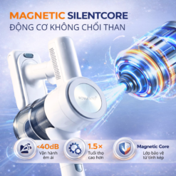 Động cơ Magnetic SilentCore không chổi than bền bỉ vượt trội
